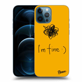 Picasee ULTIMATE CASE für Apple iPhone 12 Pro Max - I am fine