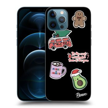 Picasee ULTIMATE CASE MagSafe für Apple iPhone 12 Pro Max - Christmas Stickers