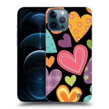 Picasee ULTIMATE CASE für Apple iPhone 12 Pro Max - Colored heart
