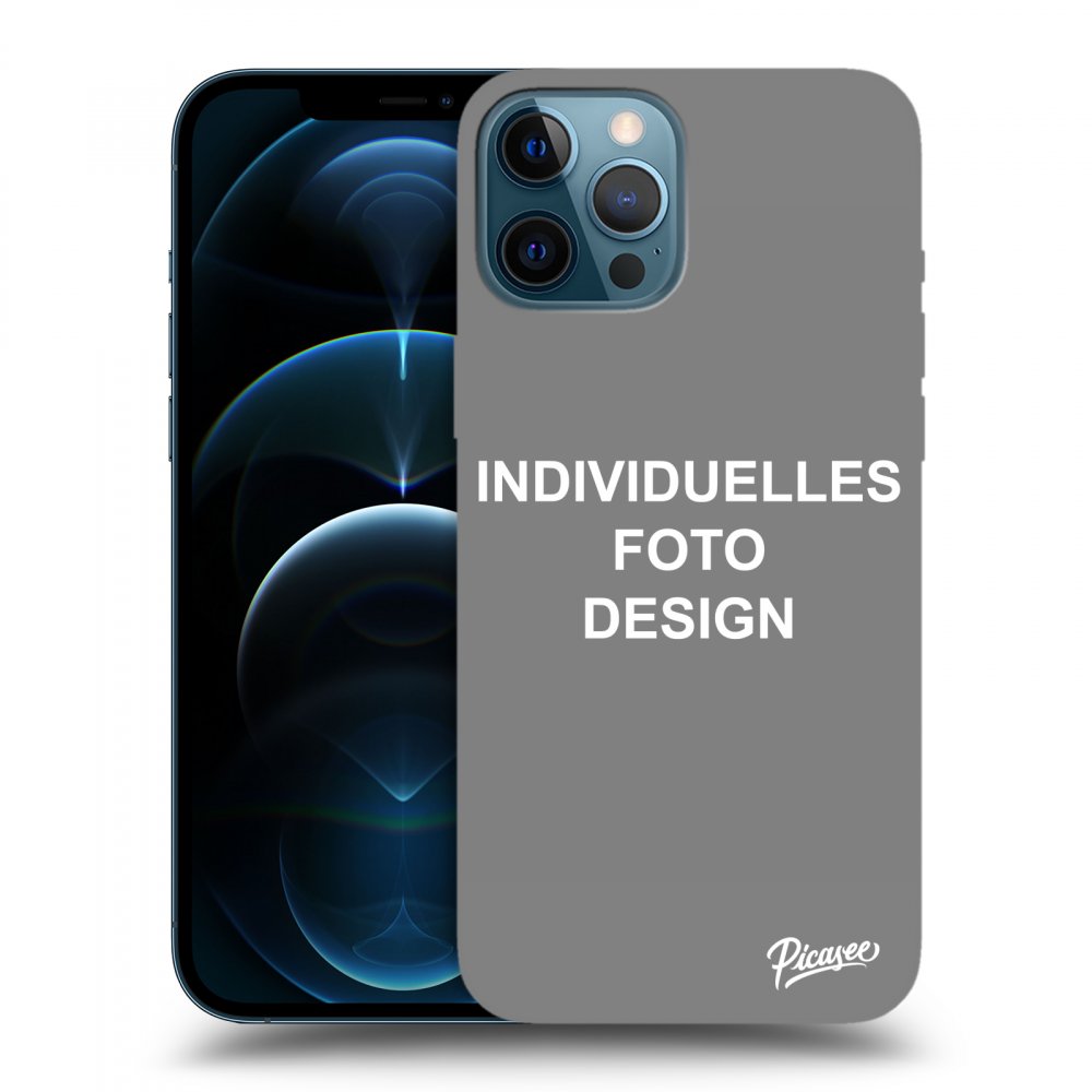 Picasee Apple iPhone 12 Pro Max Hülle - Transparentes Silikon - Individuelles Fotodesign