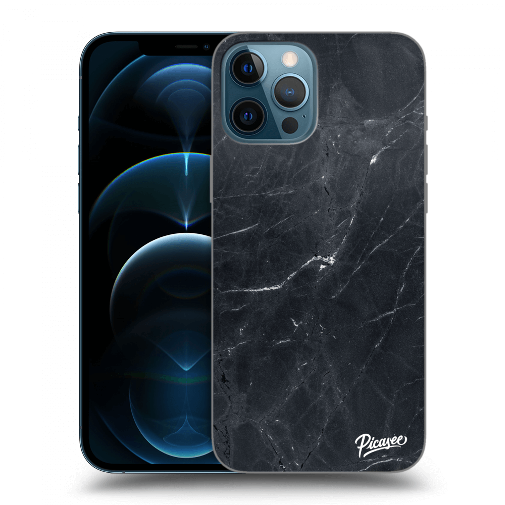 Picasee ULTIMATE CASE für Apple iPhone 12 Pro Max - Black marble