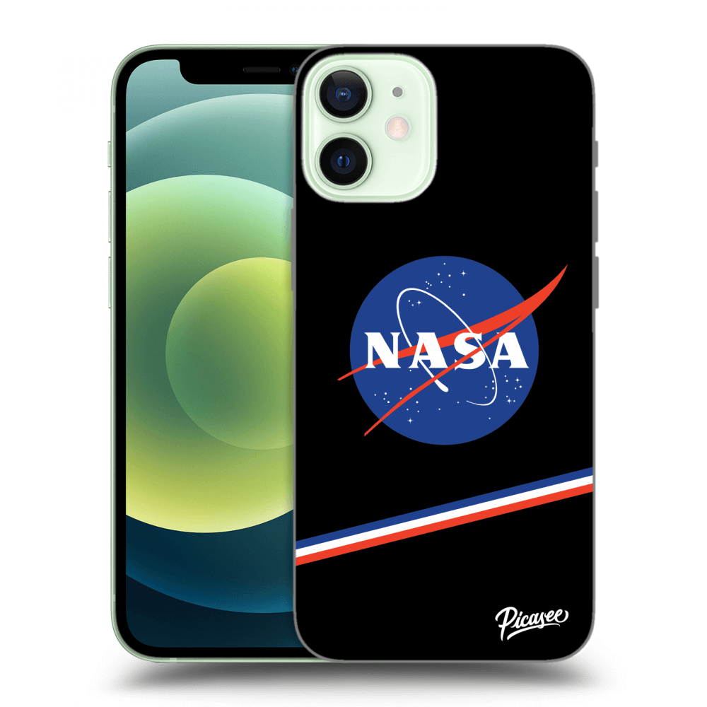 Picasee Apple iPhone 12 mini Hülle - Transparentes Silikon - NASA Original