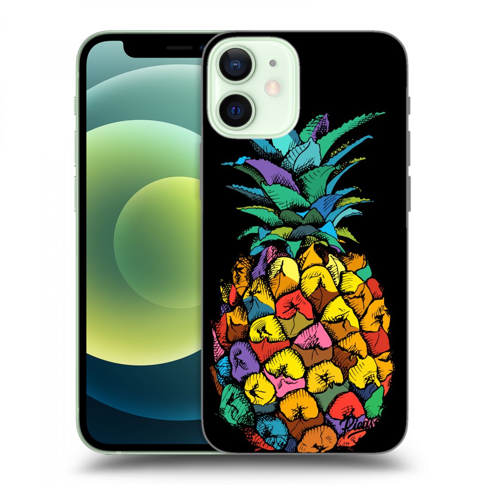 Picasee ULTIMATE CASE MagSafe für Apple iPhone 12 mini - Pineapple