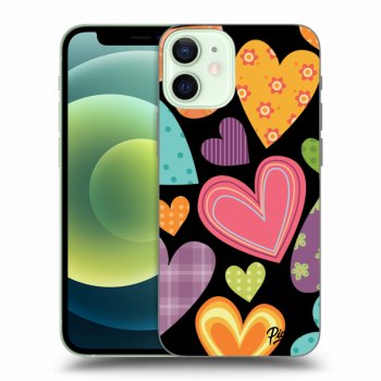 Picasee ULTIMATE CASE MagSafe für Apple iPhone 12 mini - Colored heart