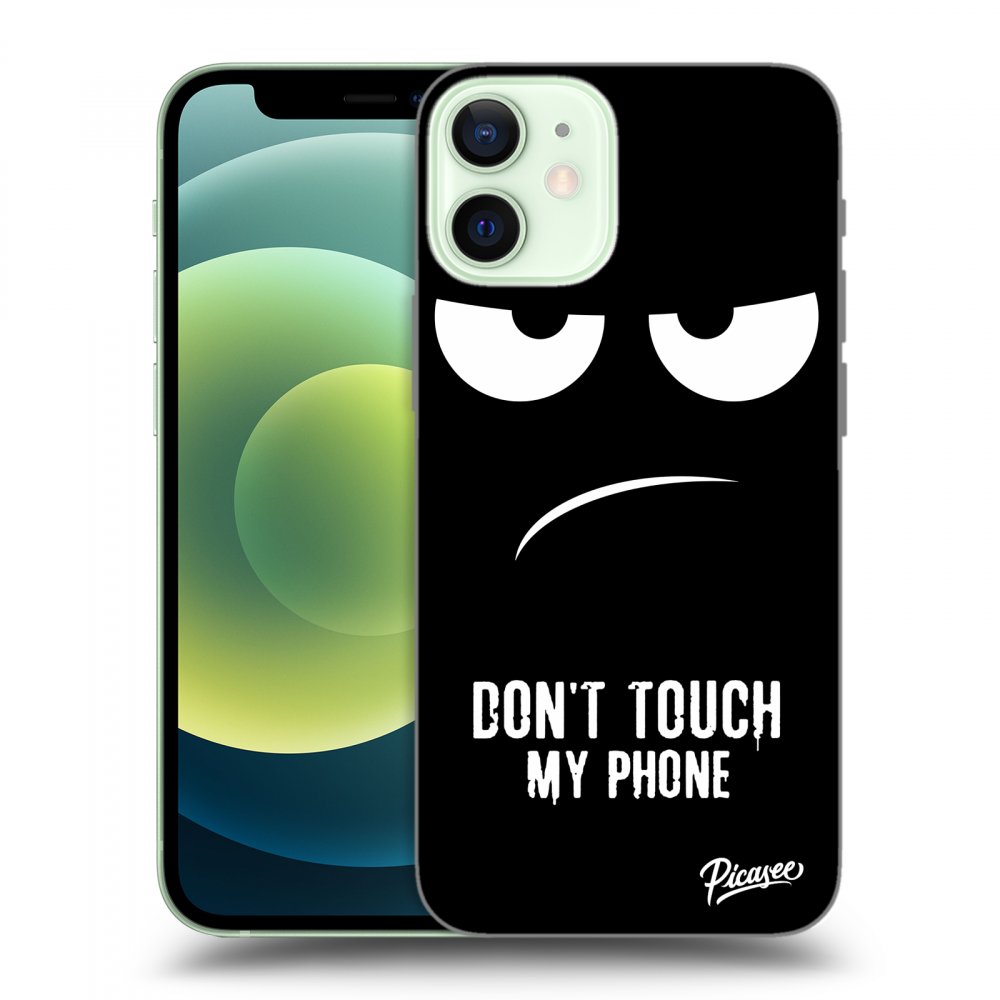 Picasee ULTIMATE CASE für Apple iPhone 12 mini - Don't Touch My Phone