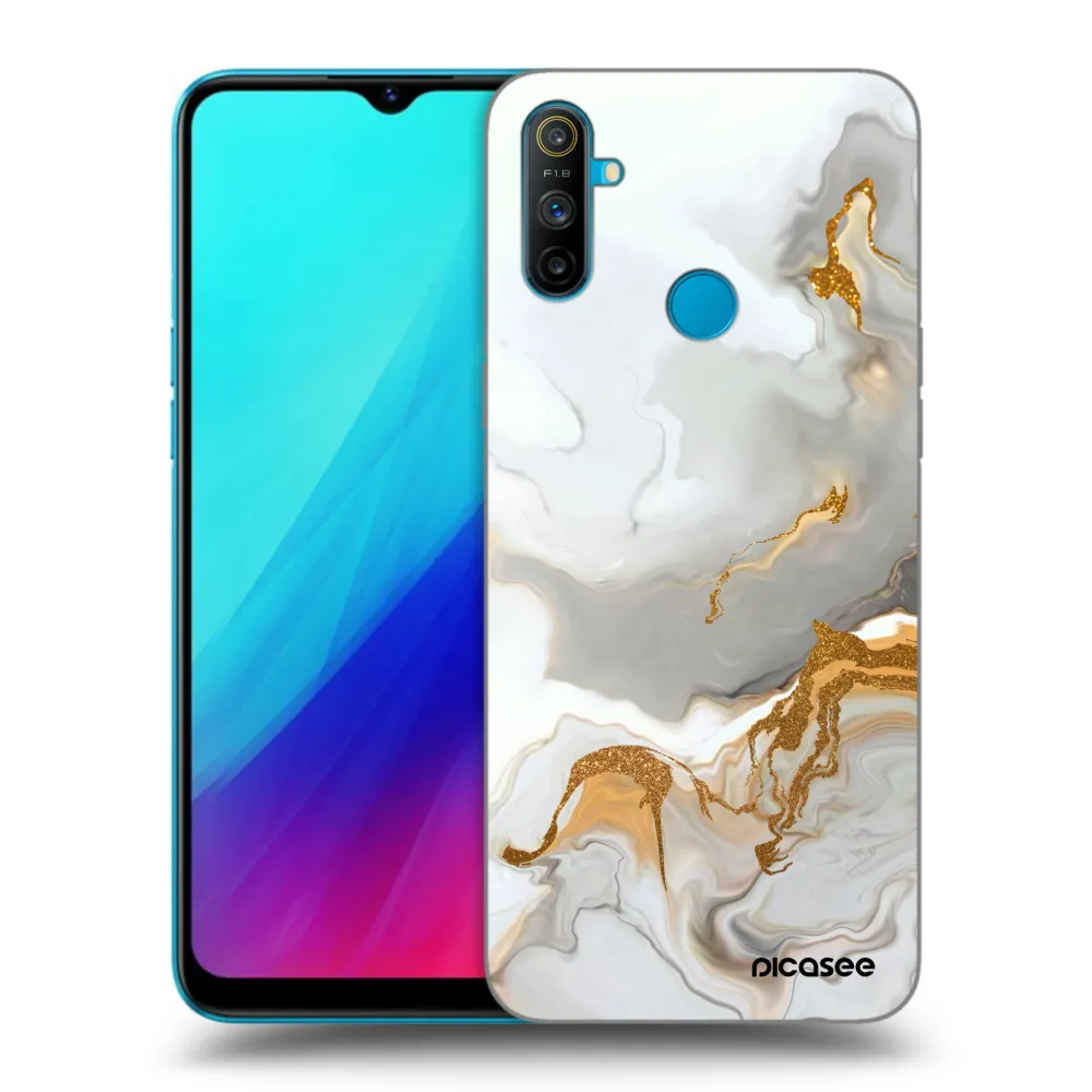 Picasee Realme C3 Hülle - Schwarzes Silikon - Her