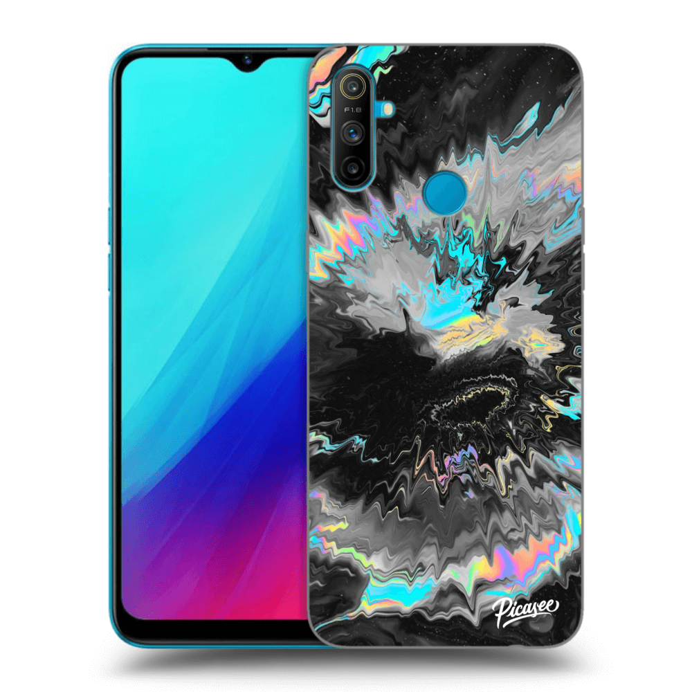 Picasee Realme C3 Hülle - Schwarzes Silikon - Magnetic