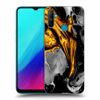 Hülle für Realme C3 - Black Gold