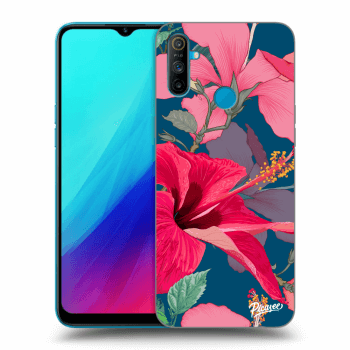 Hülle für Realme C3 - Hibiscus