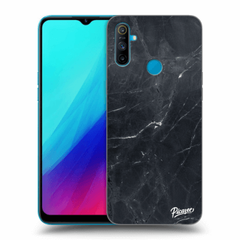 Hülle für Realme C3 - Black marble