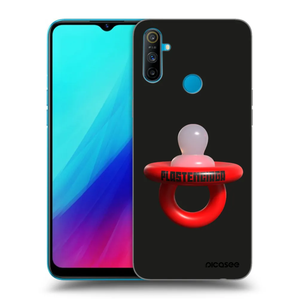 Picasee Realme C3 Hülle - Schwarzes Silikon - Le Dudel