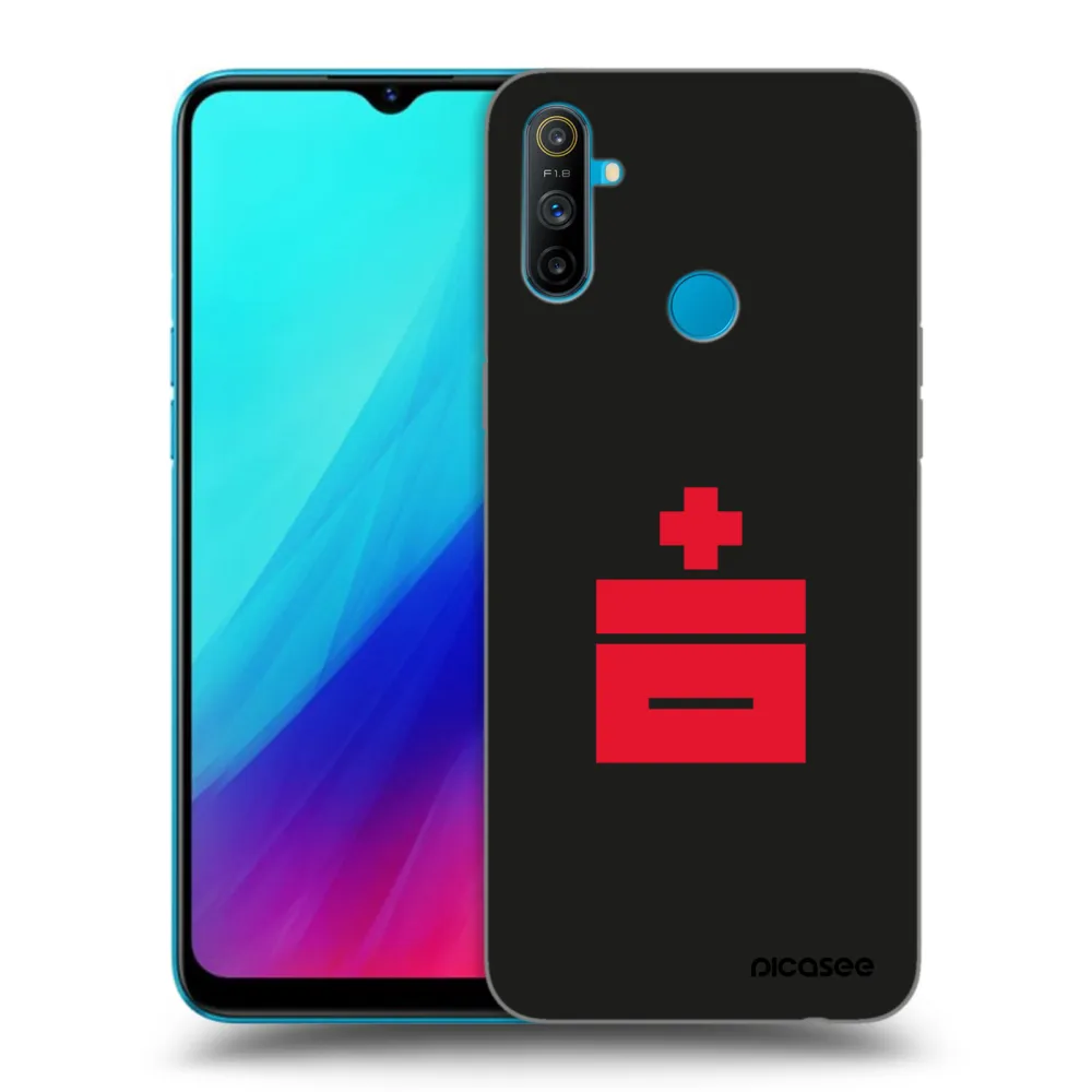Picasee Realme C3 Hülle - Schwarzes Silikon - Le Plastenciaga