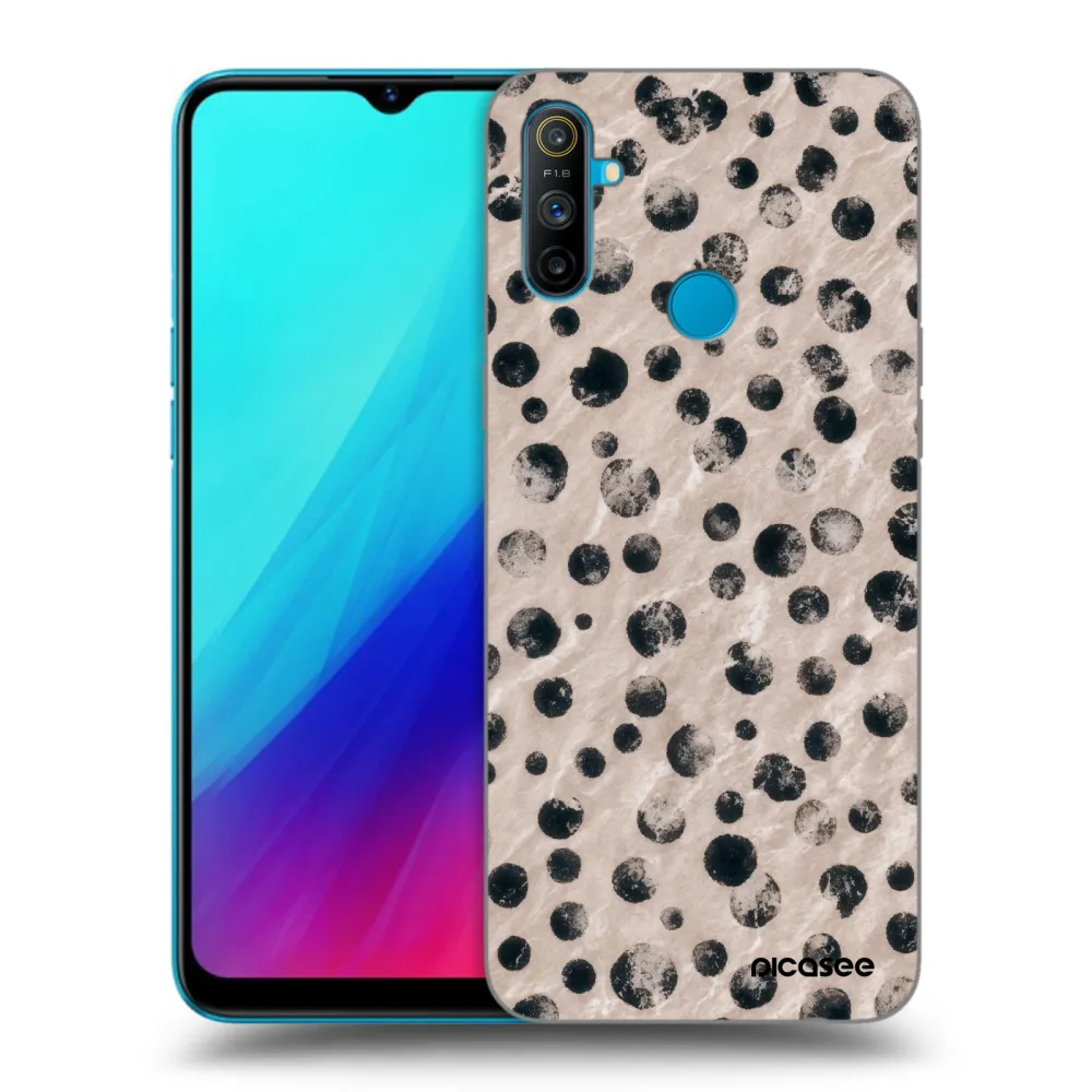 Picasee Realme C3 Hülle - Schwarzes Silikon - Inked