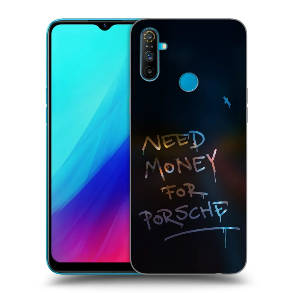 Picasee Realme C3 Hülle - Schwarzes Silikon - Neon Nights
