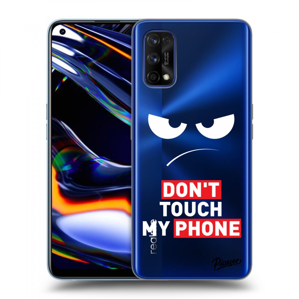Picasee Realme 7 Pro Hülle - Transparentes Silikon - Angry Eyes - Transparent
