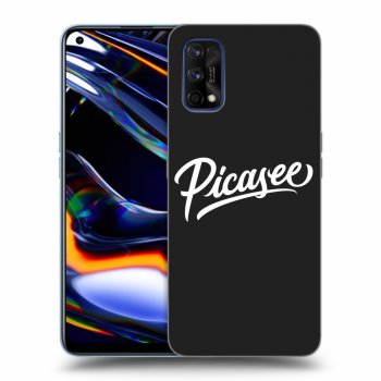 Picasee Realme 7 Pro Hülle - Schwarzes Silikon - Picasee - White