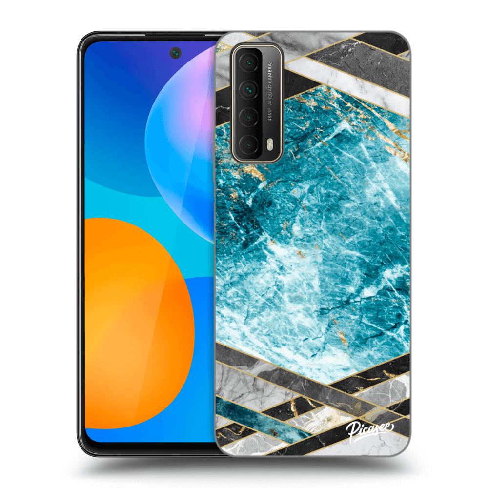 Picasee ULTIMATE CASE für Huawei P Smart 2021 - Blue geometry
