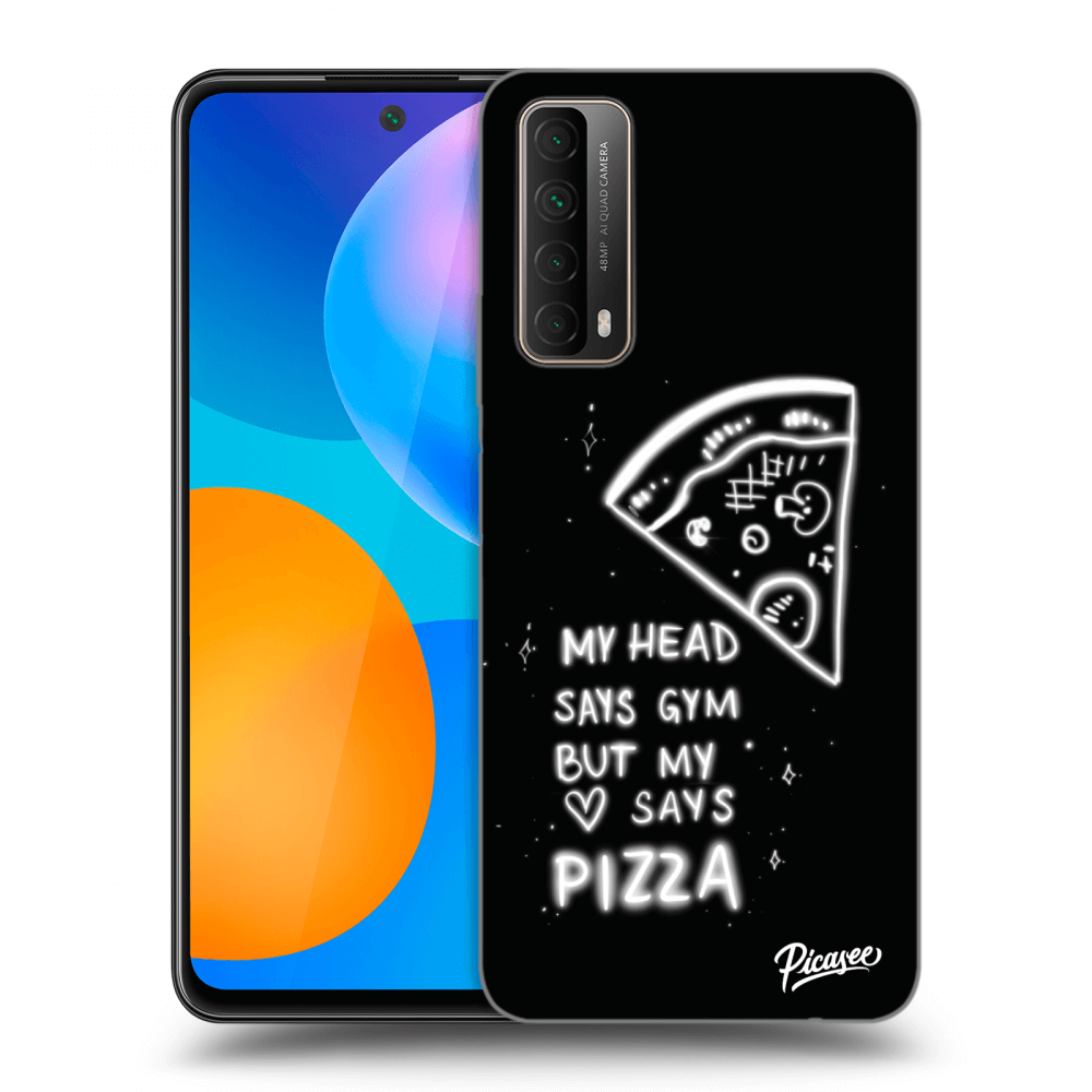 Picasee Huawei P Smart 2021 Hülle - Schwarzes Silikon - Pizza