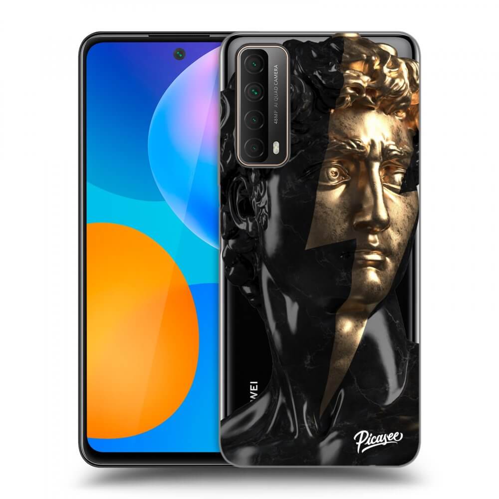 Picasee Huawei P Smart 2021 Hülle - Transparentes Silikon - Wildfire - Black