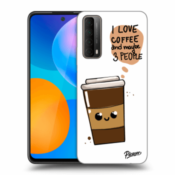 Picasee Huawei P Smart 2021 Hülle - Transparentes Silikon - Cute coffee