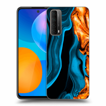 Picasee ULTIMATE CASE für Huawei P Smart 2021 - Gold blue