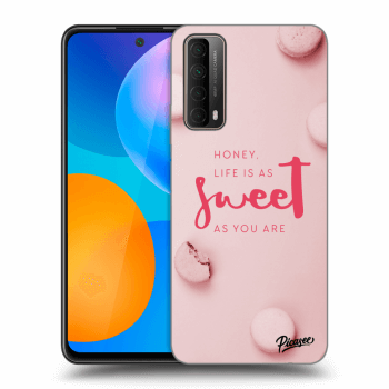 Picasee Huawei P Smart 2021 Hülle - Transparentes Silikon - Life is as sweet as you are