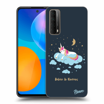 Picasee Huawei P Smart 2021 Hülle - Schwarzes Silikon - Believe In Unicorns