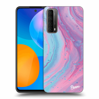 Hülle für Huawei P Smart 2021 - Pink liquid