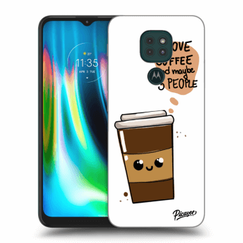 Hülle für Motorola Moto G9 Play - Cute coffee