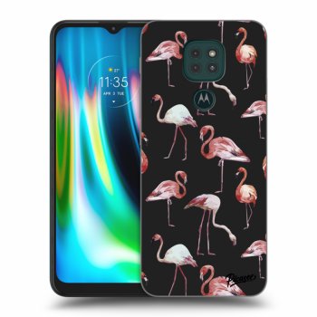 Hülle für Motorola Moto G9 Play - Flamingos