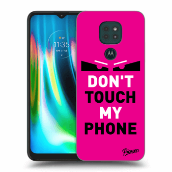 Hülle für Motorola Moto G9 Play - Shadow Eye - Pink