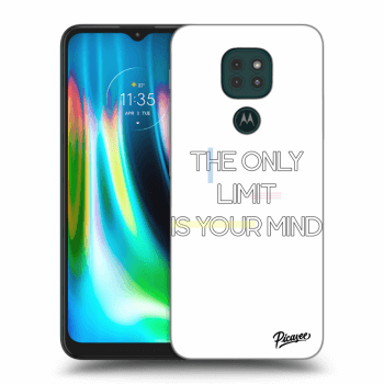 Picasee Motorola Moto G9 Play Hülle - Transparentes Silikon - The only limit is your mind