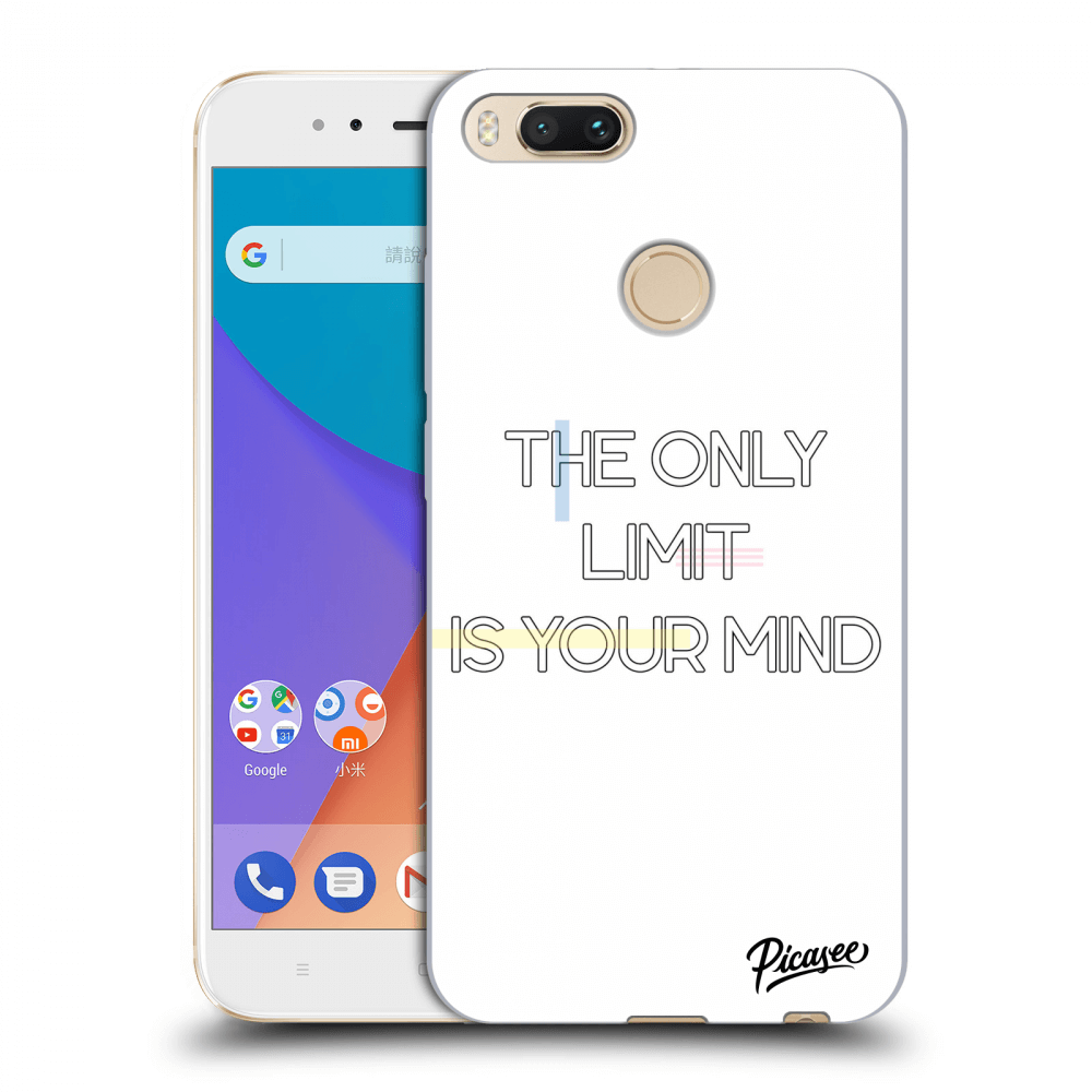 Picasee Xiaomi Mi A1 Global Hülle - Transparentes Silikon - The only limit is your mind