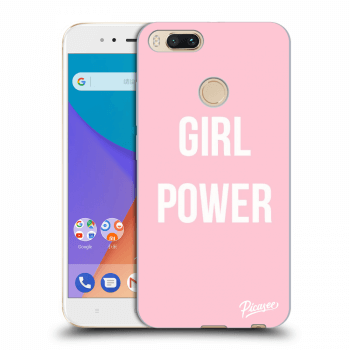 Picasee Xiaomi Mi A1 Global Hülle - Transparentes Silikon - Girl power
