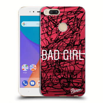 Picasee Xiaomi Mi A1 Global Hülle - Transparentes Silikon - Bad girl