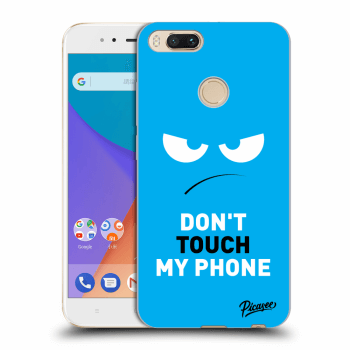 Hülle für Xiaomi Mi A1 Global - Angry Eyes - Blue