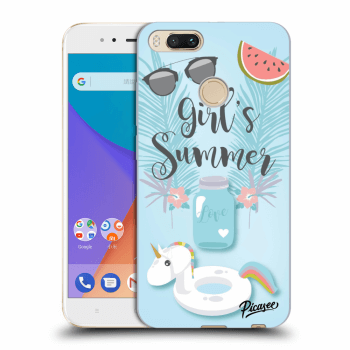 Picasee Xiaomi Mi A1 Global Hülle - Transparentes Silikon - Girls Summer
