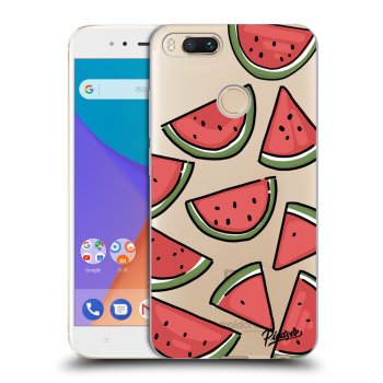 Picasee Xiaomi Mi A1 Global Hülle - Transparentes Silikon - Melone