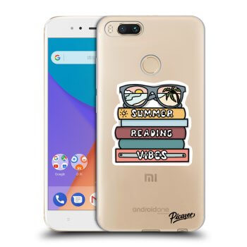 Picasee Xiaomi Mi A1 Global Hülle - Transparentes Silikon - Summer reading vibes
