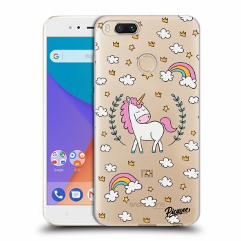Hülle für Xiaomi Mi A1 Global - Unicorn star heaven