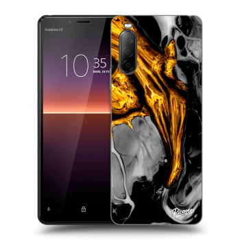 Hülle für Sony Xperia 10 II - Black Gold