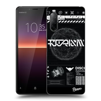 Picasee Sony Xperia 10 II Hülle - Schwarzes Silikon - BLACK DISCO