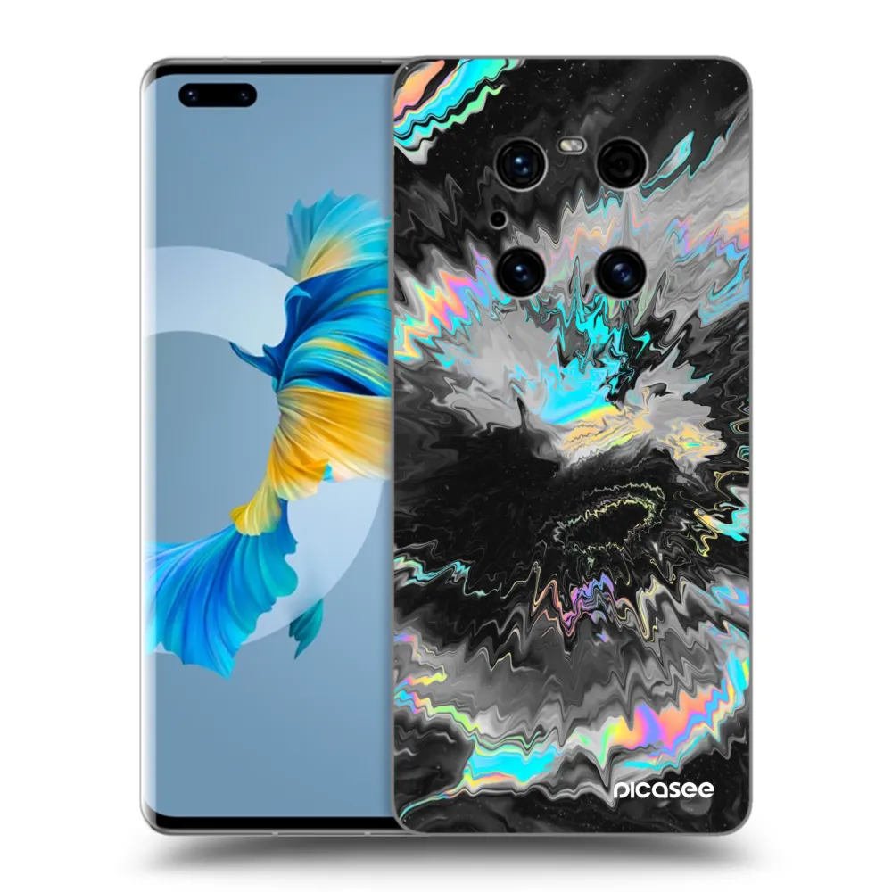 Picasee Huawei Mate 40 Pro Hülle - Schwarzes Silikon - Magnetic