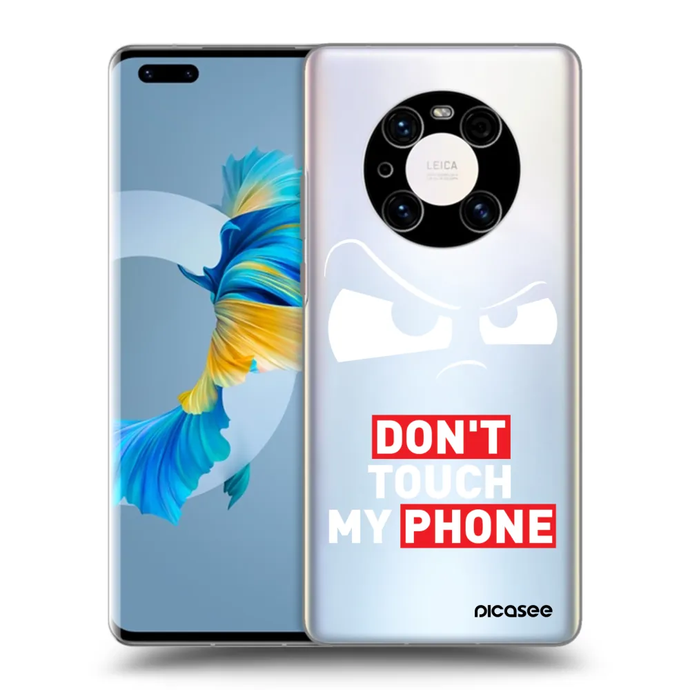 Picasee Huawei Mate 40 Pro Hülle - Transparentes Silikon - Cloudy Eye - Transparent