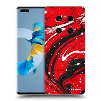 Hülle für Huawei Mate 40 Pro - Red black