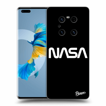 Picasee Huawei Mate 40 Pro Hülle - Schwarzes Silikon - NASA Basic
