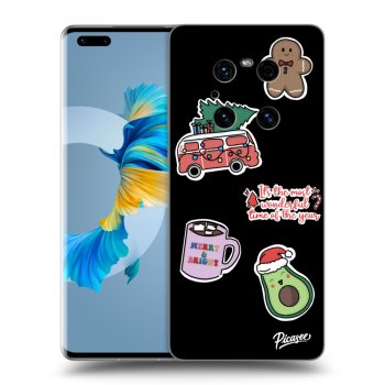 Hülle für Huawei Mate 40 Pro - Christmas Stickers
