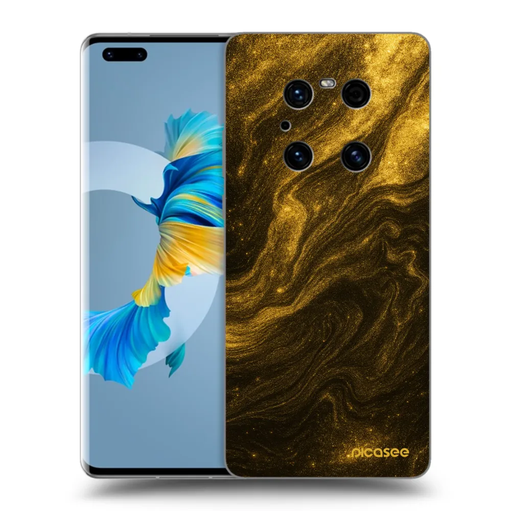 Picasee Huawei Mate 40 Pro Hülle - Schwarzes Silikon - Black