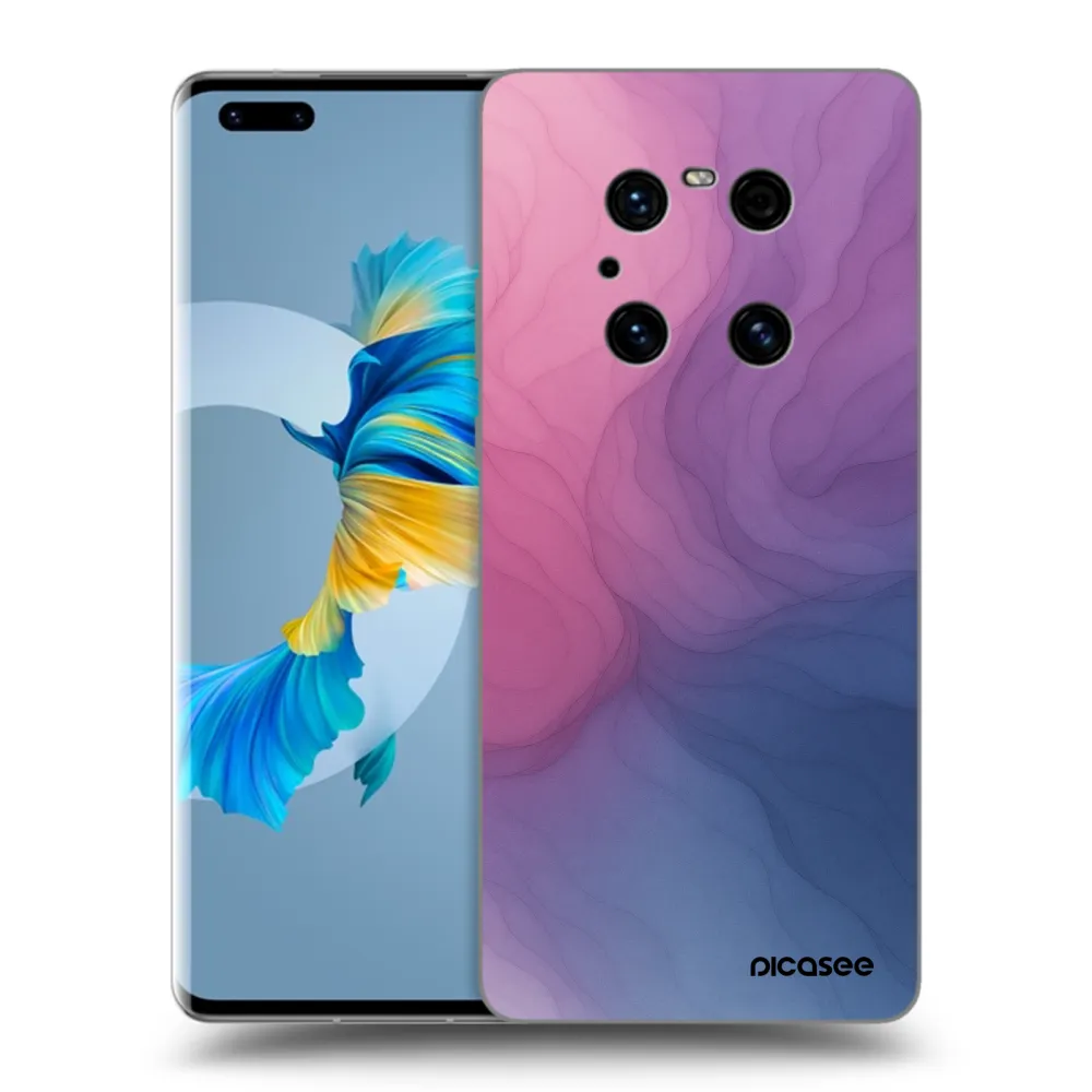 Picasee Huawei Mate 40 Pro Hülle - Schwarzes Silikon - Silk