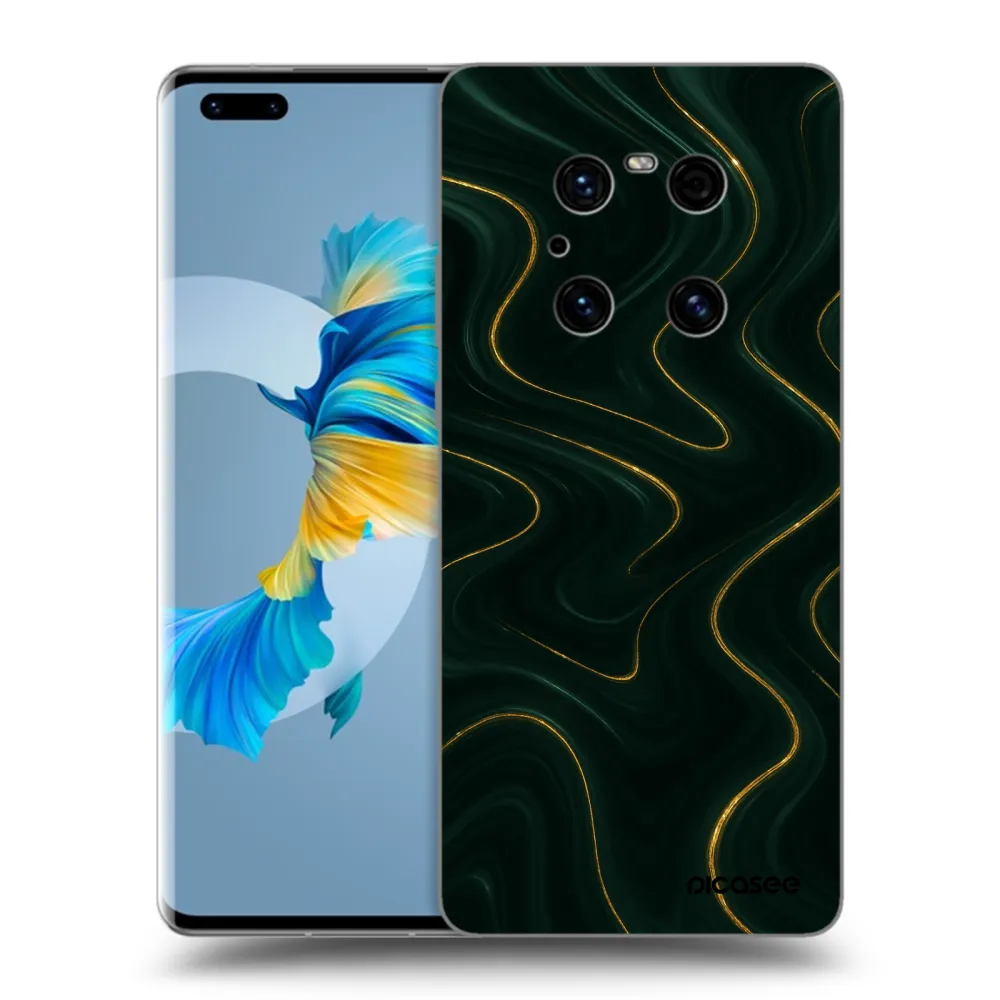 Picasee Huawei Mate 40 Pro Hülle - Schwarzes Silikon - Vawes
